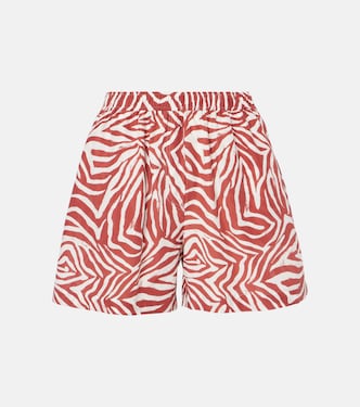 Shorts aus Baumwolle und Seide | Brunello Cucinelli