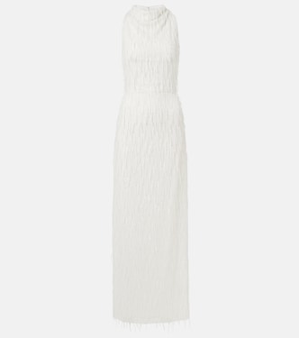 Bridal sequined halterneck gown | Rotate