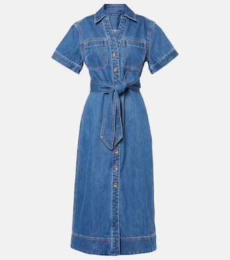 Abito chemisier di jeans Tabby | Veronica Beard