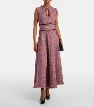 Abito midi Dorothy in tweed | Safiyaa