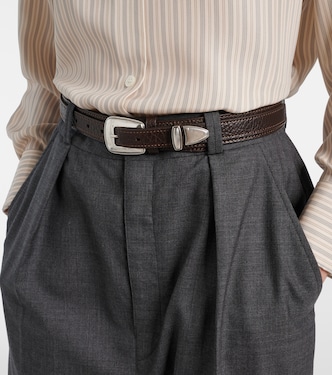 Leather belt | Lemaire