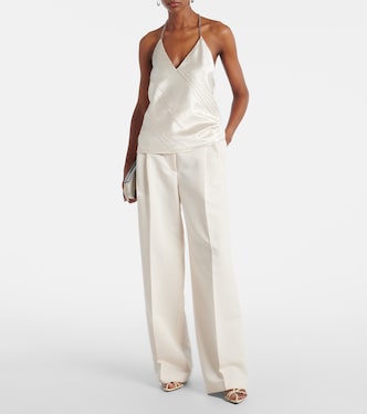 Fatuo chain-detail satin camisole | Sportmax