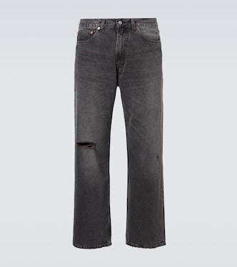 Wide-Leg Distressed Jeans Third Cut | Our Legacy