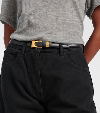 Downtown leather belt | The Row