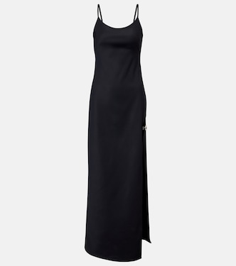 Garter cotton-blend jersey maxi dress | Coperni