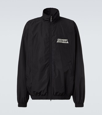 Masking Tape cotton-blend track jacket | Balenciaga