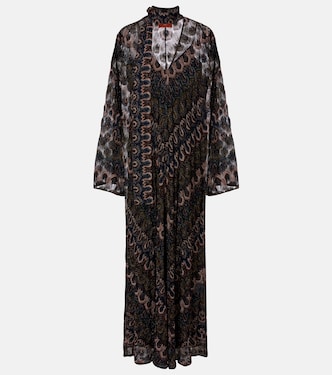 Maxikleid aus Lamé | Missoni