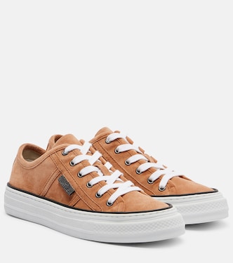 Suede sneakers | Brunello Cucinelli