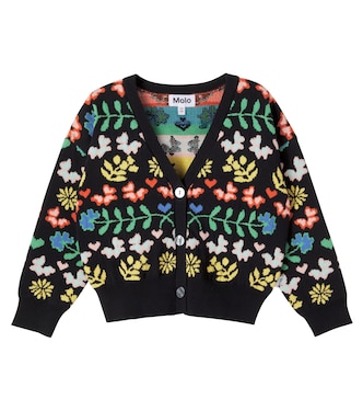 Gilly floral cotton cardigan | Molo