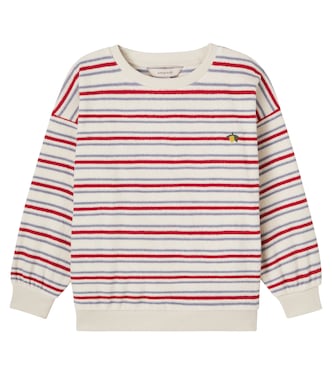 Itty striped cotton-blend terry sweatshirt | Konges Sløjd