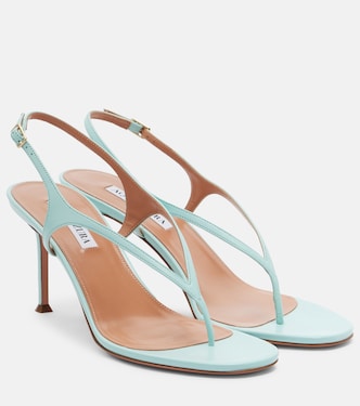 Bikini leather thong sandals | Aquazzura