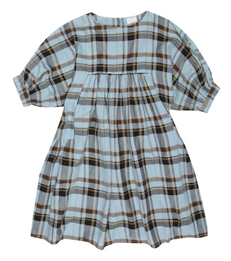 Vestido Maude de algodón de cuadros | Morley