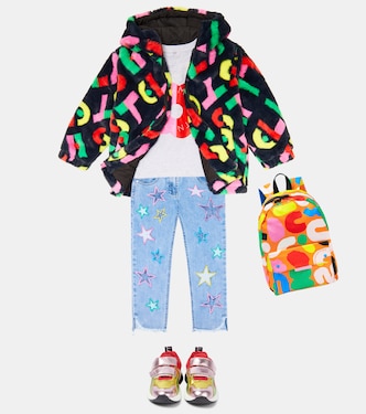 Faux fur jacket | Stella McCartney Kids
