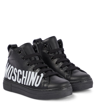 Sneakers aus Leder | Moschino Kids