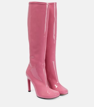 Patent leather knee-high boots | Dries Van Noten