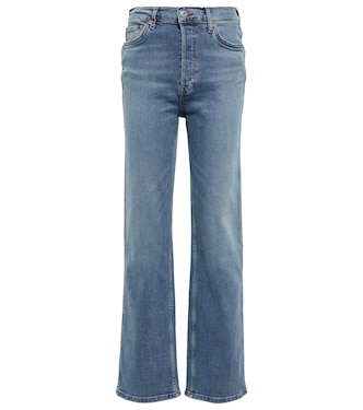 High-Rise Straight Jeans 90s | Re/Done
