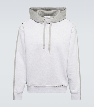 Sudadera Rockstud en jersey de algodón | Valentino
