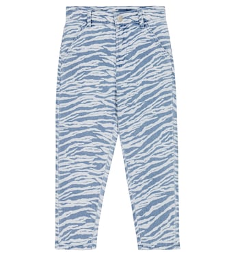 Printed cotton jeans | Kenzo Kids