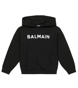 Sudadera de algodón con logo | Balmain Kids
