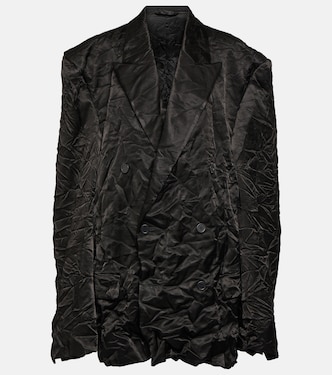 Steroid oversized satin blazer  | Balenciaga