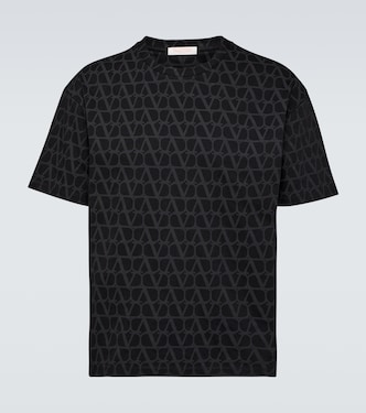 تي شيرت من القطن الجيرسيه Toile Iconographe | Valentino