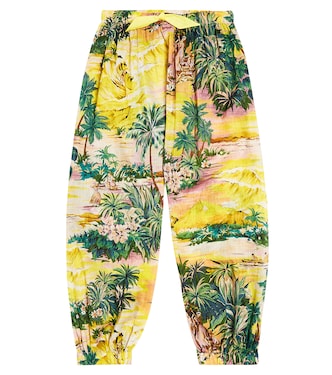 Pantaloni Alight in cotone con stampa | Zimmermann Kids