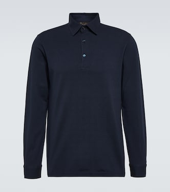 Cotton piqué polo shirt | Loro Piana