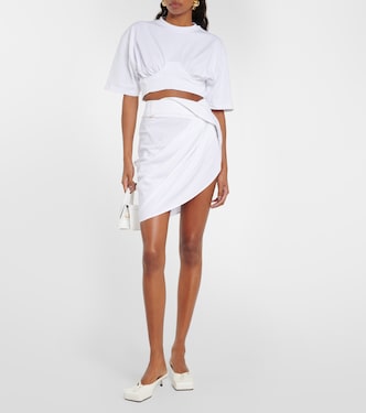 Minifalda La Mini Jupe Saudade drapeada | Jacquemus