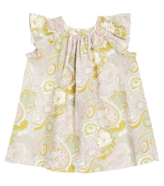 Baby - Abito Carmella in cotone con stampa floreale | Bonpoint