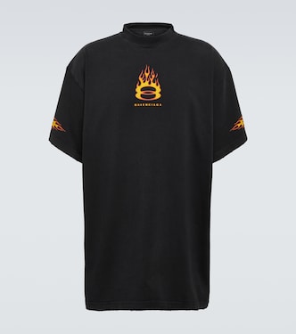 T-Shirt aus Baumwoll-Jersey | Balenciaga