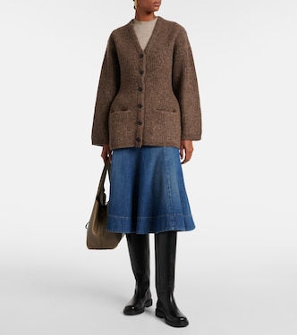 Cárdigan de tweed de mezcla de lana | CO