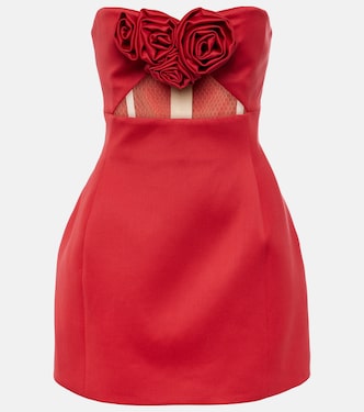 Miniabito in misto lana con cut-out | Magda Butrym