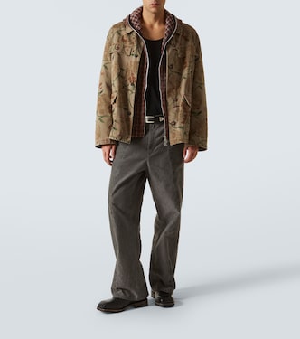 Uniform floral cotton field jacket | Our Legacy