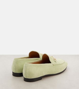 Loafers Gucci Jordaan aus Veloursleder | Gucci