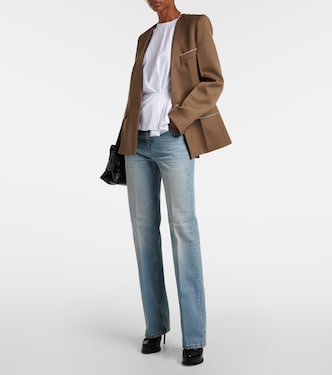 Cotton jersey T-shirt | Victoria Beckham