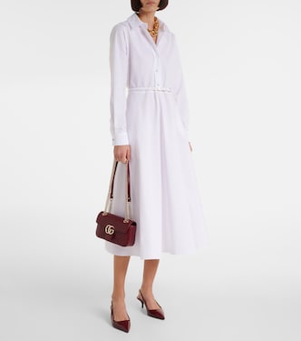 Robe midi en coton | Gucci