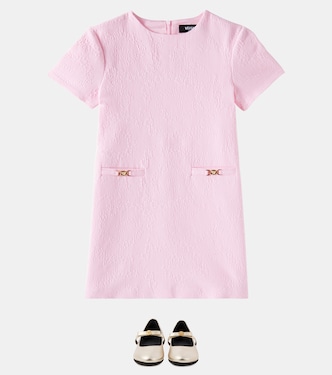 Vestido Blossom Medusa '95 en jacquard | Versace Kids