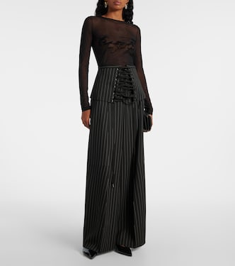 Top Tattoo Collection in mesh | Jean Paul Gaultier