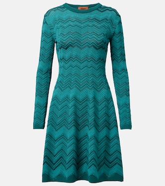 Zigzag knitted minidress | Missoni