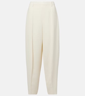 Hose Bob aus Leinen-Crêpe | Loro Piana