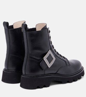 Viv Rangers leather ankle boots | Roger Vivier