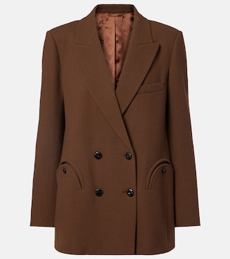 Everynight double-breasted virgin wool blazer | Blazé Milano
