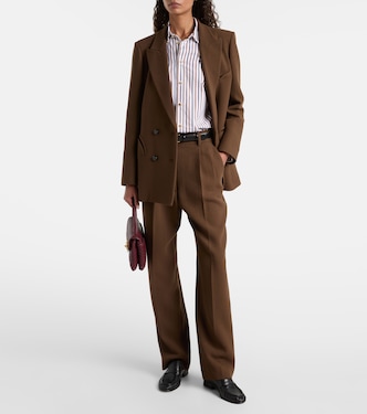 Everynight double-breasted virgin wool blazer | Blazé Milano