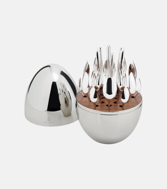 Mood silver-plated flatware set | Christofle