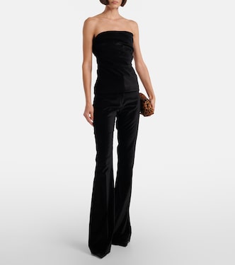 Izel velvet tube top | Tove