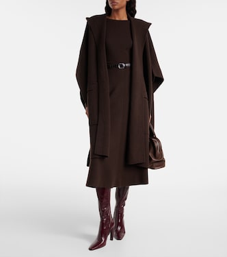 Wool and cashmere midi skirt | Jardin des Orangers