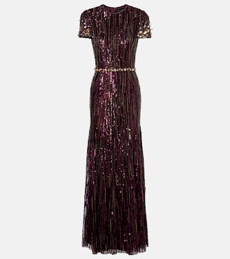 Ninetta sequined gown | Jenny Packham