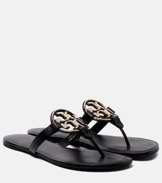 Sandalen Metal Miller aus Leder | Tory Burch