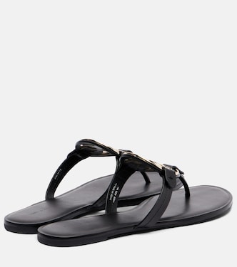 Sandalen Metal Miller aus Leder | Tory Burch