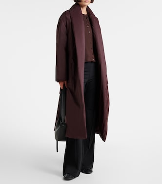 Bo belted taffeta puffer coat | Leset